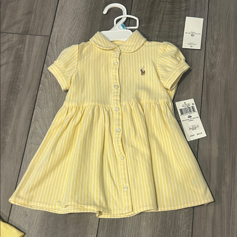 Carter's Sunny Yellow Striped Dress